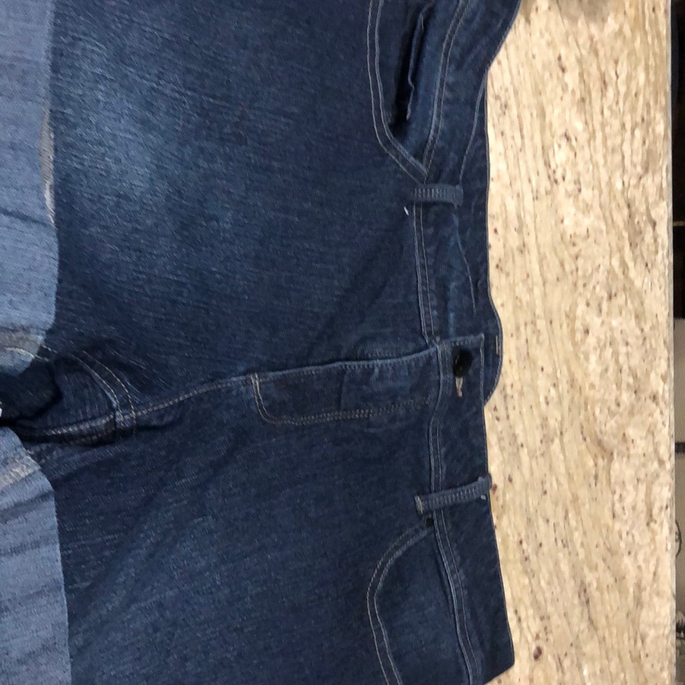 WORN A FEW TIMES/great condition.Dark wash shorts